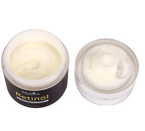 Image of MABOX Retinol 2.5% Moisturizer Face Cream and Eye Hyaluronic Acid Vitamin E Best Night and Day Moisturizing Cream