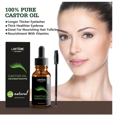 Image of Dual-use Eyebrow Eyelash Growth Liquid Serum Enhancer Eye Lash Growth Essential Oil Powerful Natural Makeup