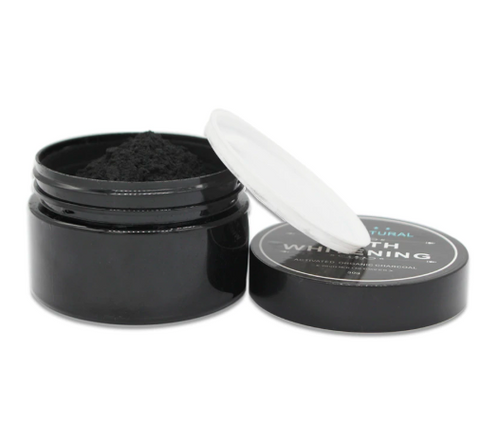 Image of Natural activated charcoal teeth whitening